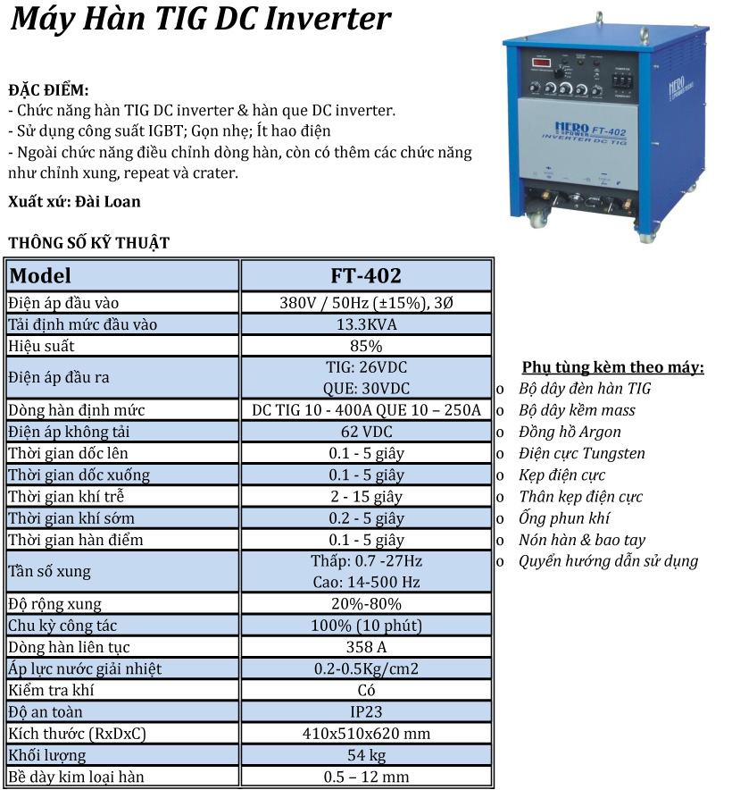may han tig hero ft402