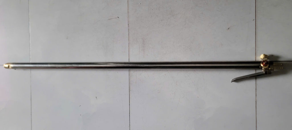 Mỏ cắt gi&oacute; đ&aacute; oxy gas 1 ống thẳng tay b&eacute;p