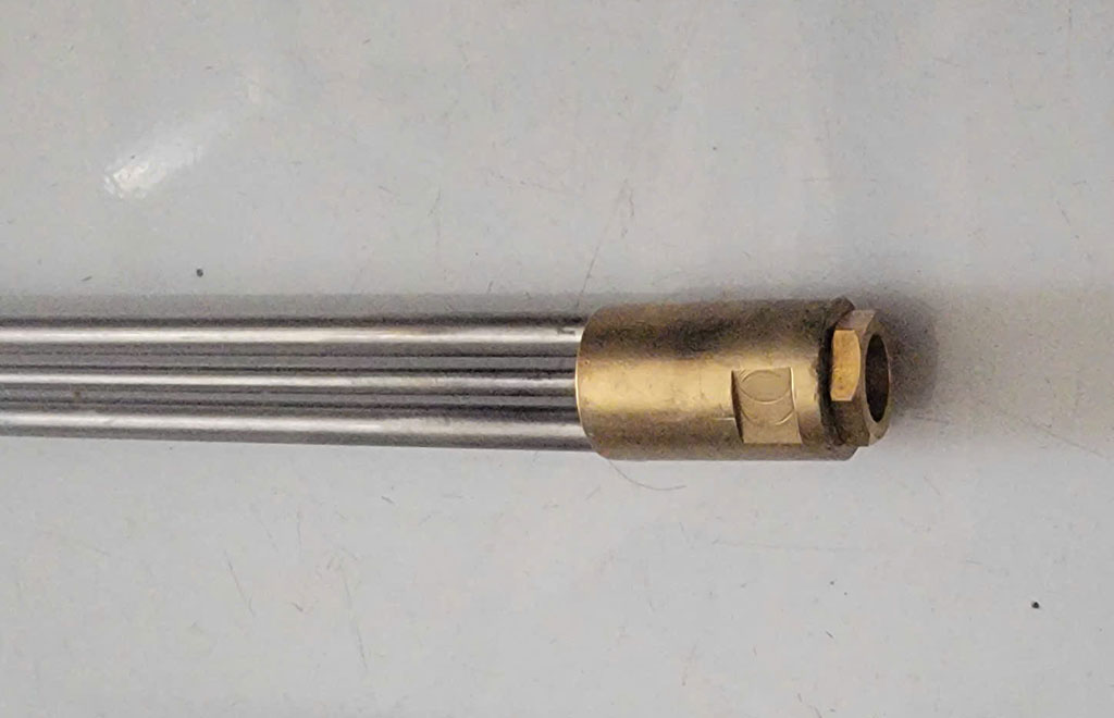 Tay cắt gi&oacute; đ&aacute; oxy gas 3 ống thẳng tay b&oacute;p