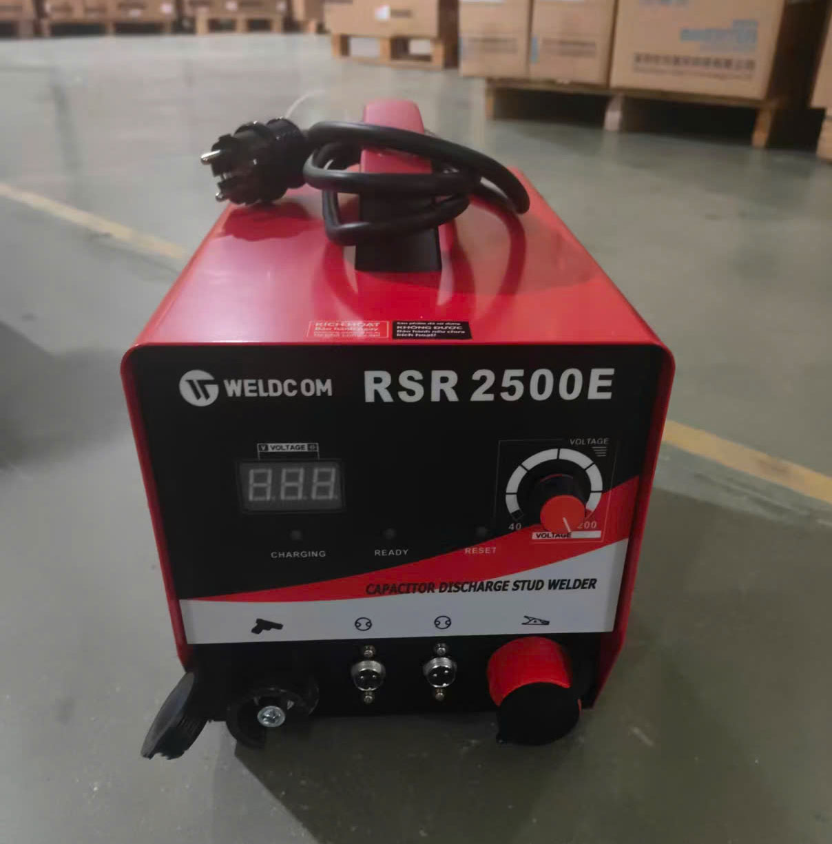 Địa chỉ bán máy hàn bu lông Weldcom RSR 2500E tại Hà Nội HCM