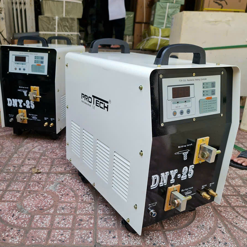 Địa chỉ bán máy hàn bấm hàn lăn DNY25 tại Hà Nội HCM