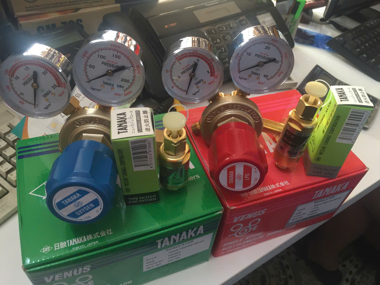 dia chi ban dong ho oxy gas Tanaka Thailand tai Hanoi Saigon